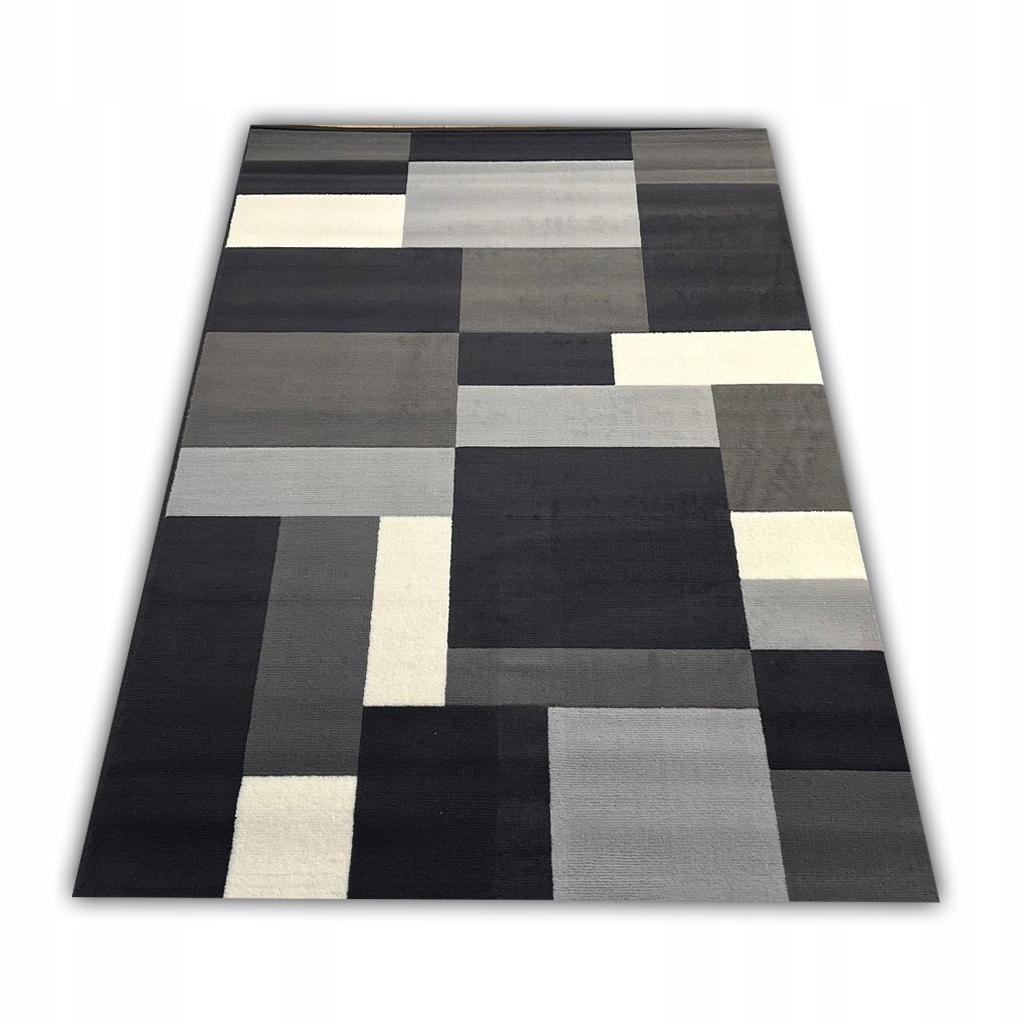 Hustý Stylový Koberec 120x170 Patchwork Canvas MIX