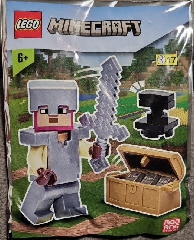 

Lego Nowa saszetka Minecraft Rycerz 662309