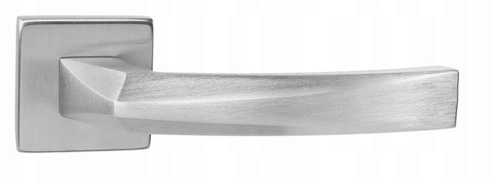 italská dveřní klika Camilla Qr Sl, matný chrom