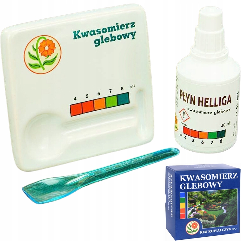 

Kwasomierz Glebowy Test Ph Gleby Płyn Helliga