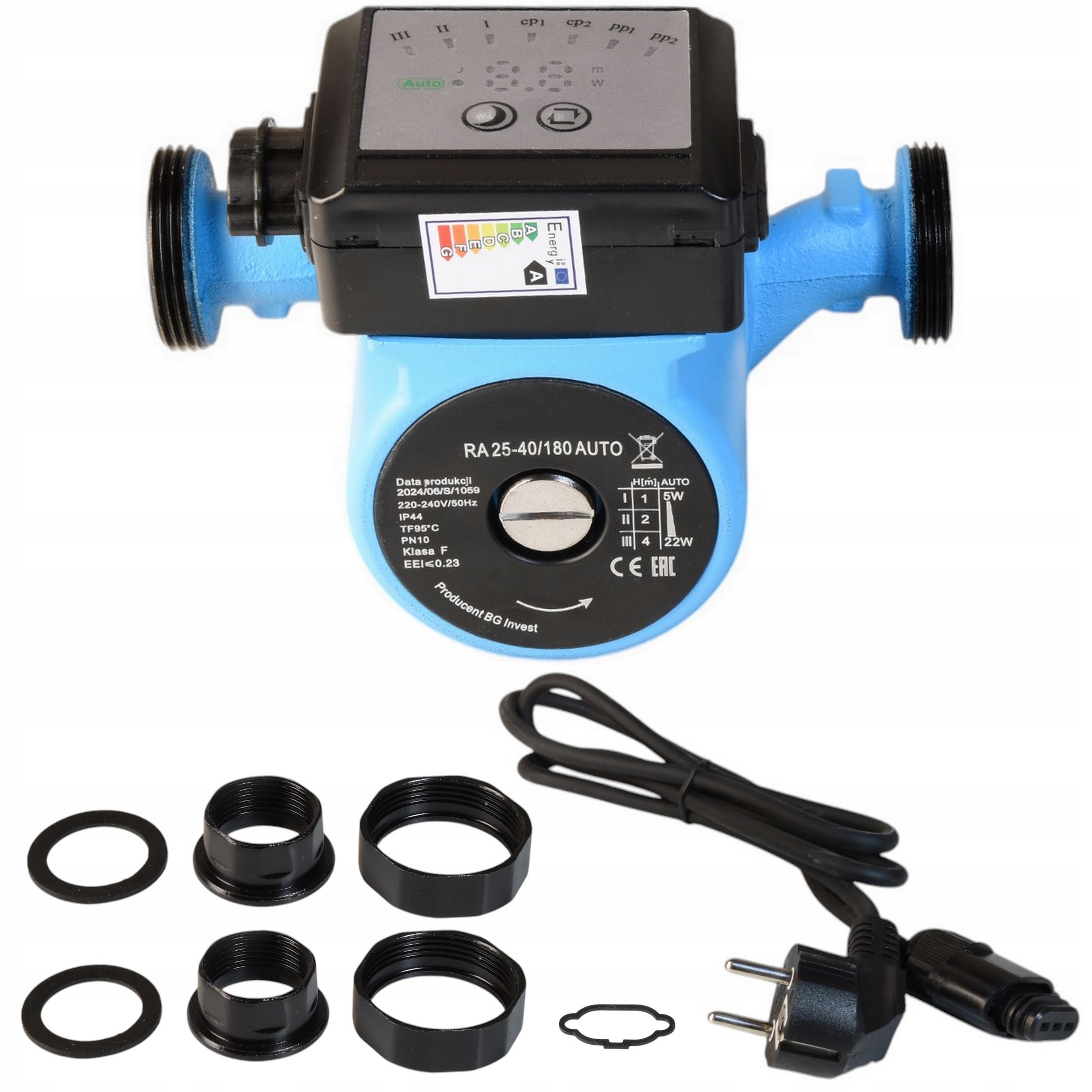 Elektronická Obehová Pumpa Era 25-40/180 Auto, Energeticky Úsporná