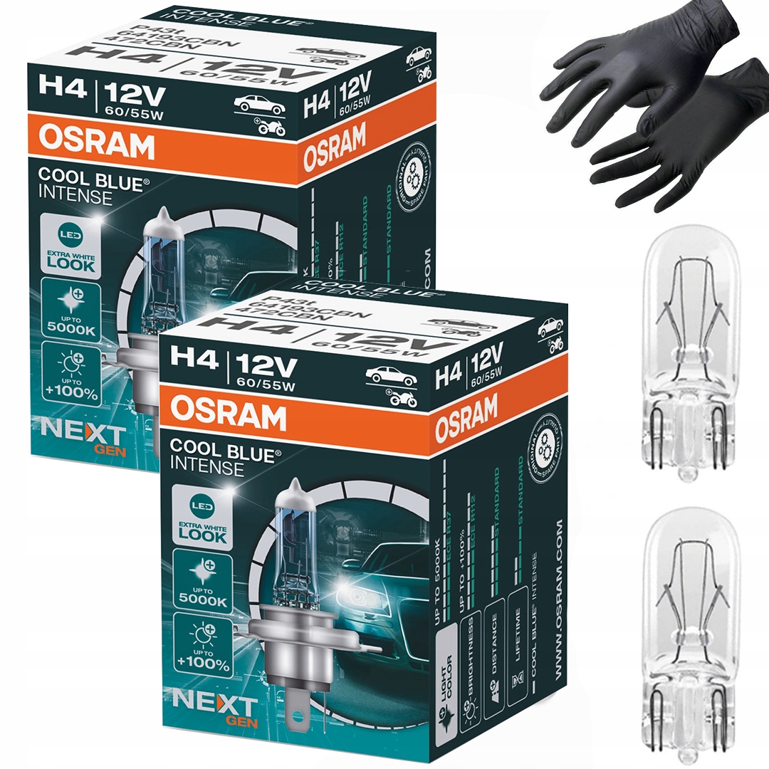

2x Żarówka H4 Osram Cool Blue Intense 2X W5W Xenon