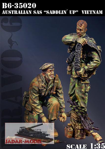 Bravo 6 35020 1/35 australský Sas "Saddlin' Up"
