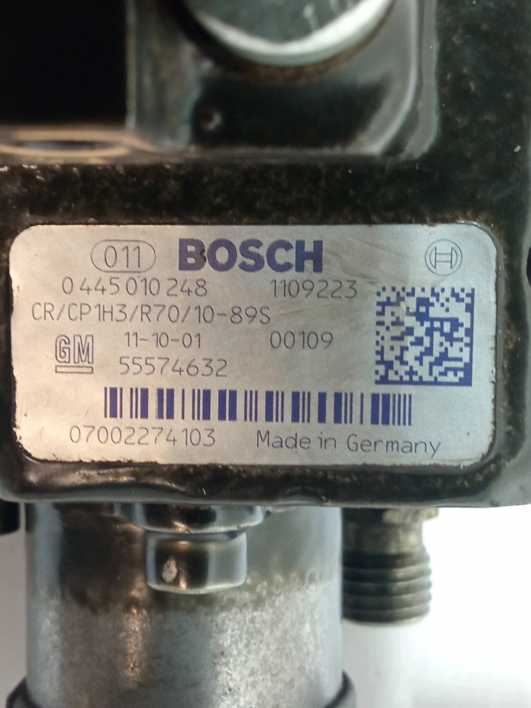 injection pump 55574632 2.0 CDTI Opel Insignia and (2008-2017 ) A