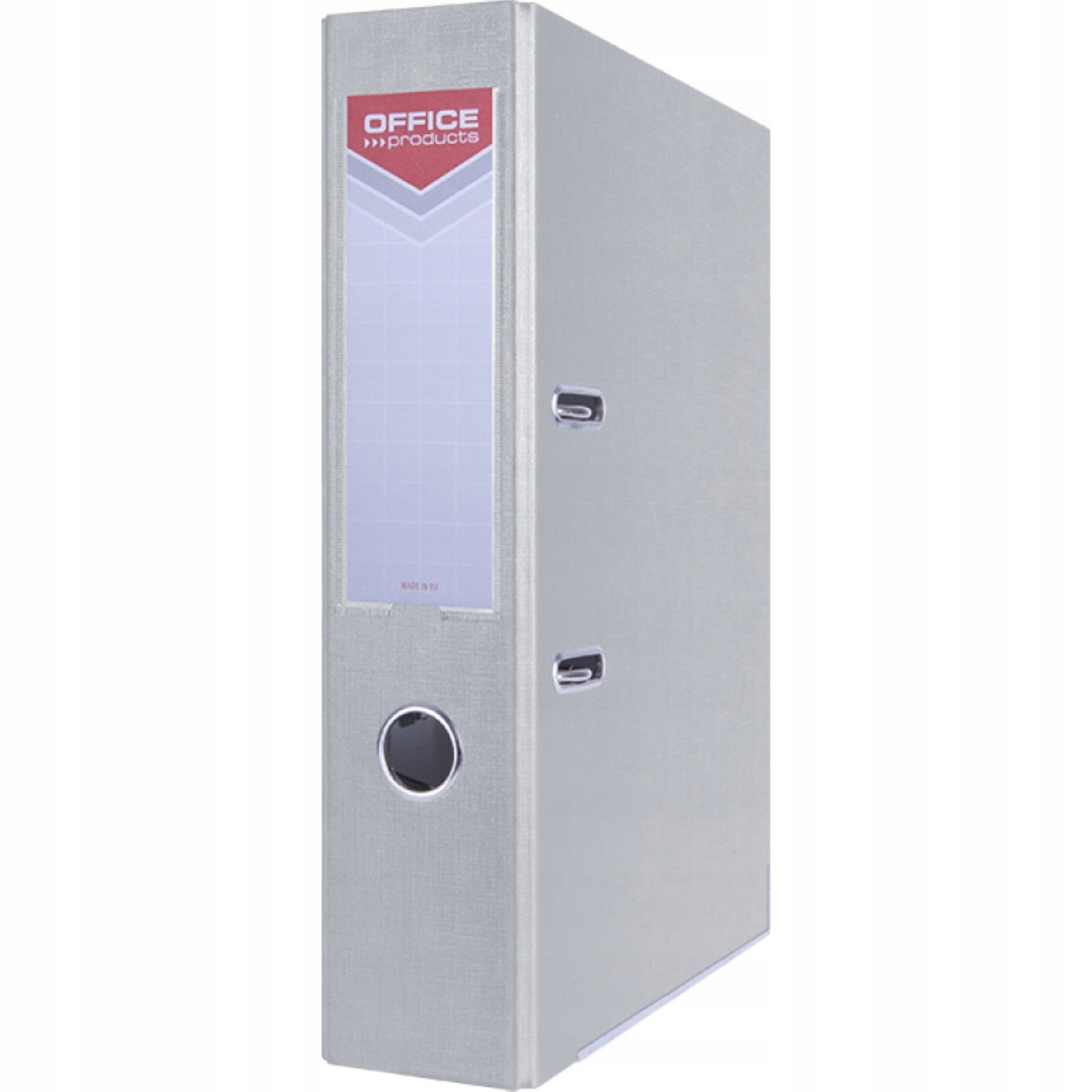 

Segregator biurowy okuty A4 Pp 75mm szary