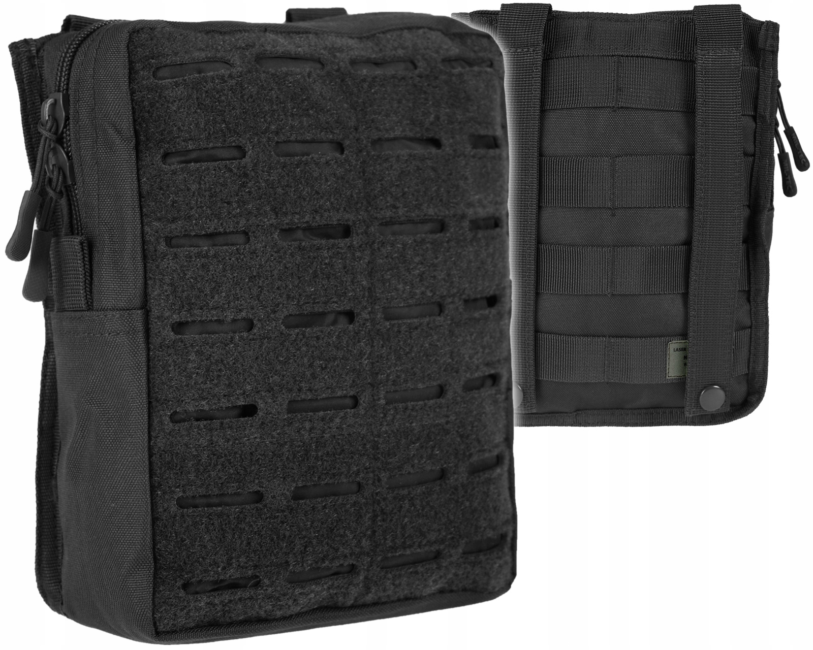 Ładownica kieszeń organizer zasobnik Mil-Tec Molle Laser Cut duża czarna