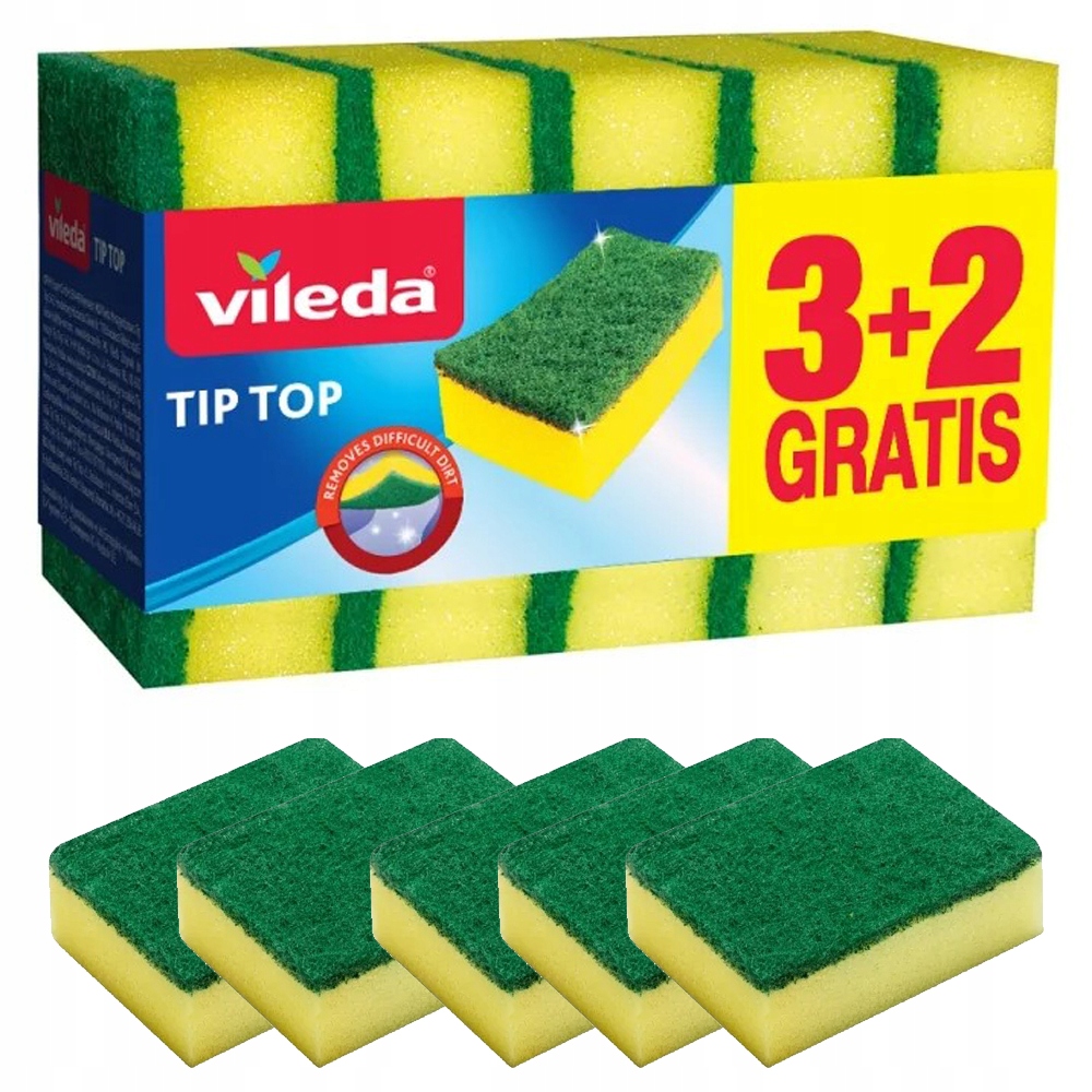 

Vileda Zestaw zmywaków Tip-Top 5 szt