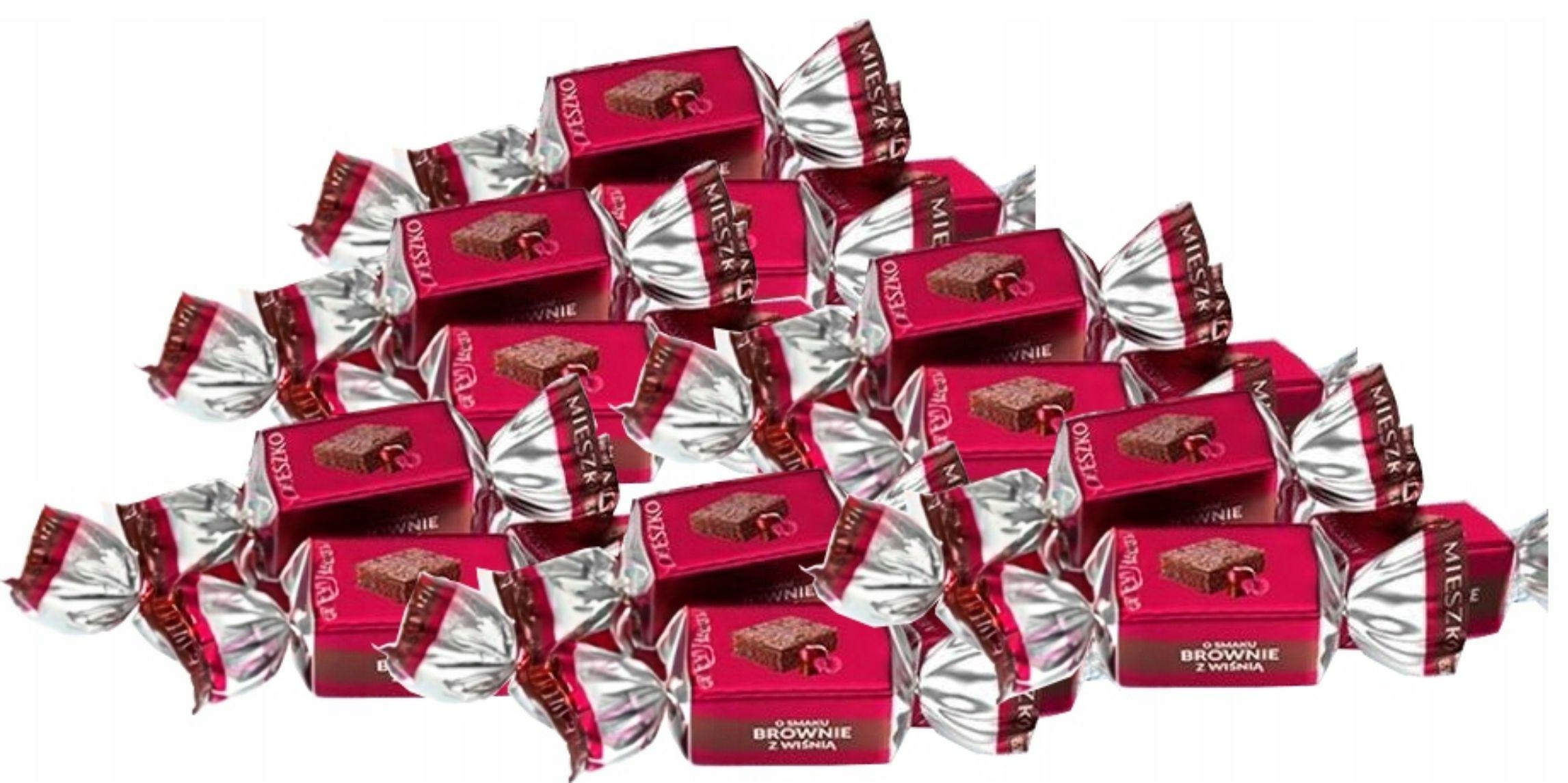 Mieszko Cukierki Brownie Z Wiśnią 2,5KG