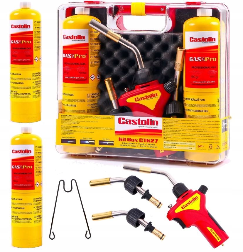 

Walizka Castolin Gaz Mapp Palnik Ct 27 Kitbox