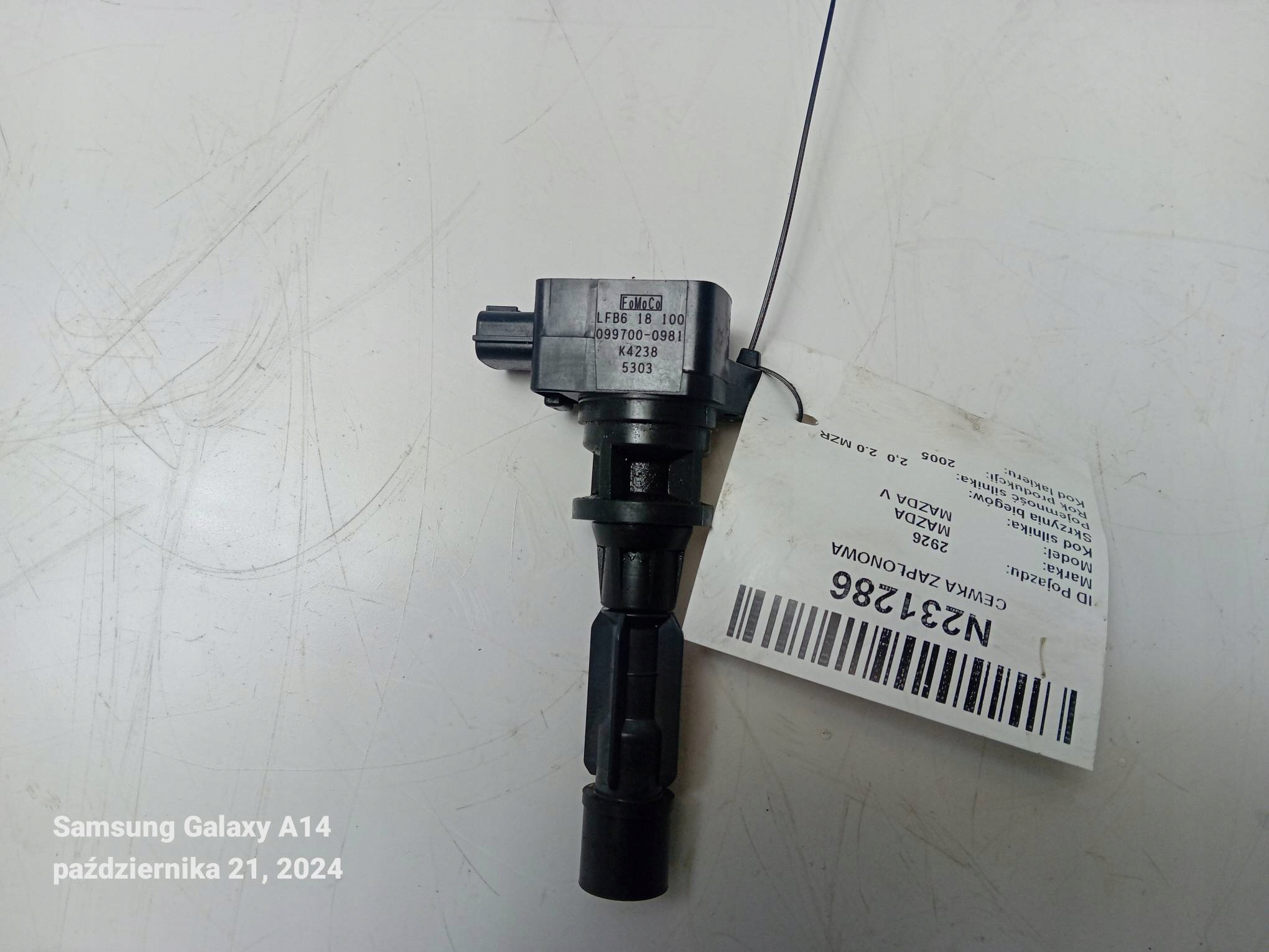 coil ignition 099700-0981 2.0 MAZDA 5 and CR