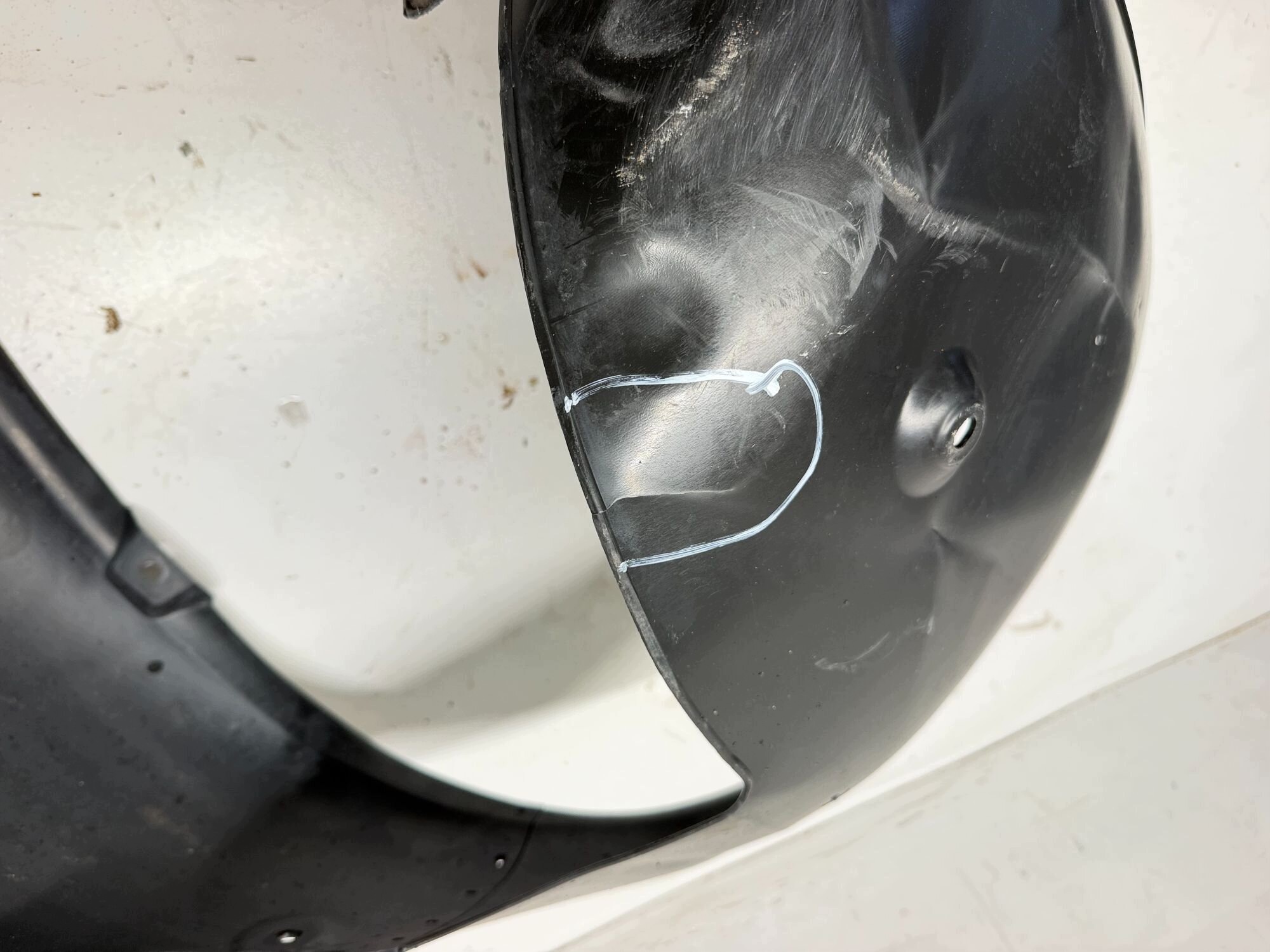 mudguard right front HYUNDAI I30 III 86814-G4000 2017