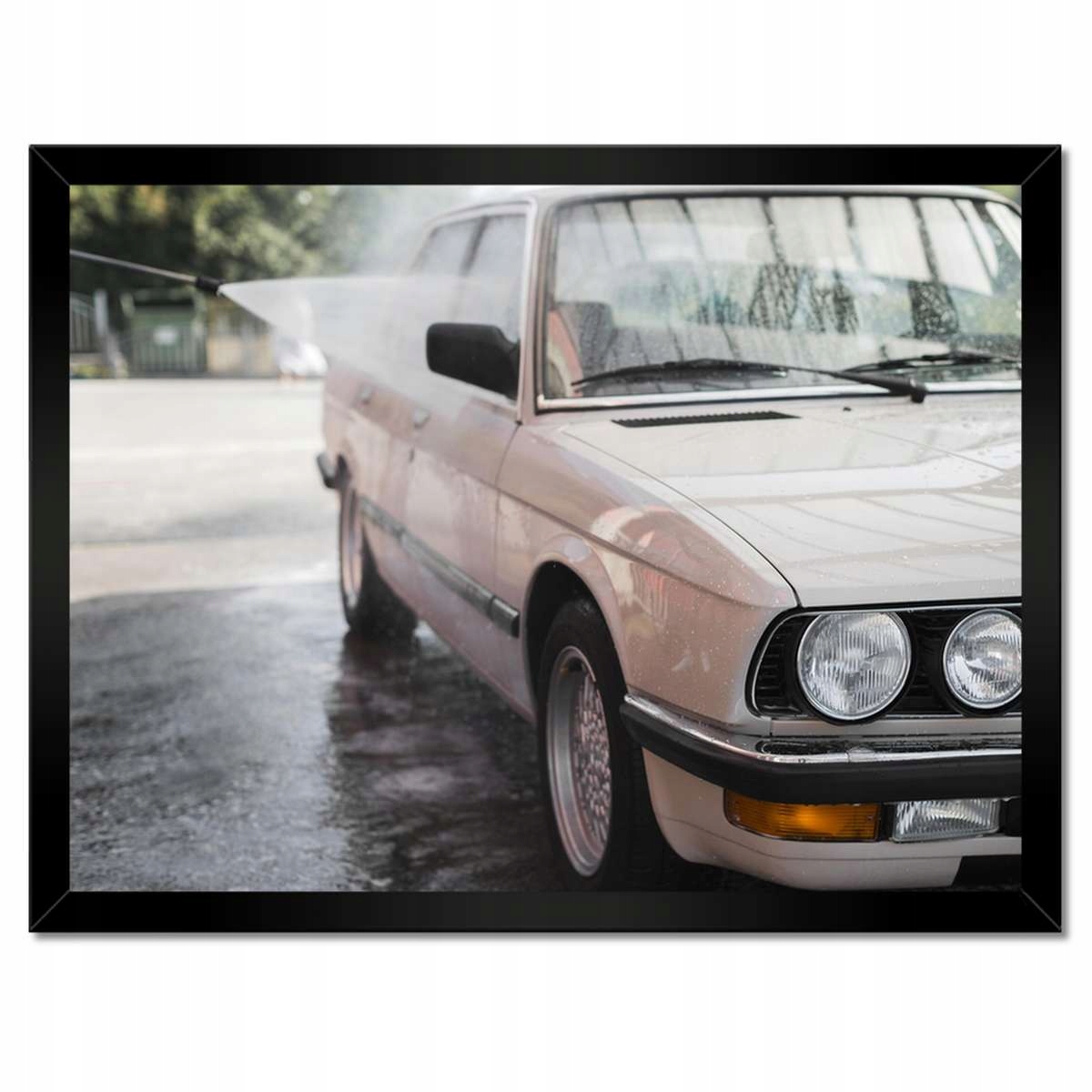 Plakáty v rámu 40x30 Žralok Klasické Bmw Auto