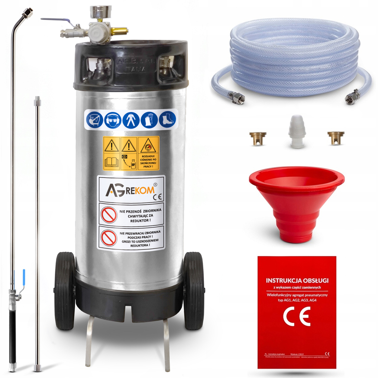 AGREGAT DO BIELENIA WAPNEM OPRYSKIWACZ STAL 304 EAN (GTIN) 5903672752268