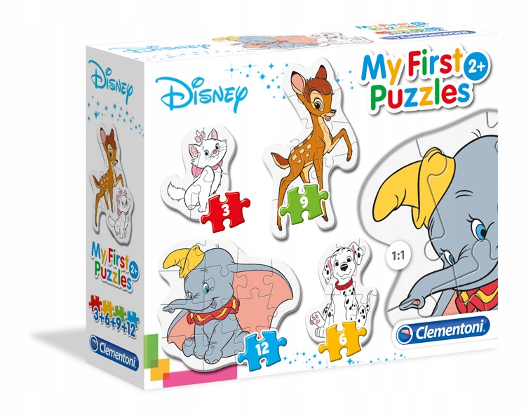 

Clementoni Moje Pierwsze Puzzle Zwierzątka 20806