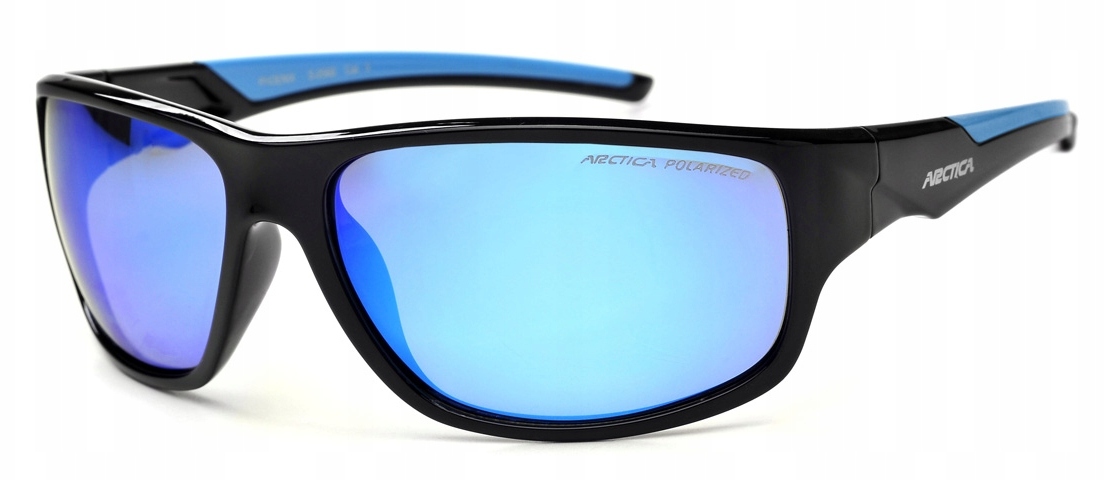 Sportovní brýle zrcadlovky Arctica S-256B polarizace UV400 pro automobily, lehké