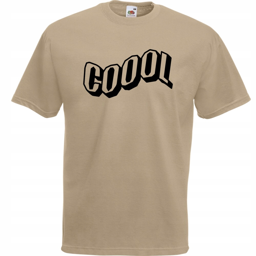 

Koszulka cool napis super L khaki