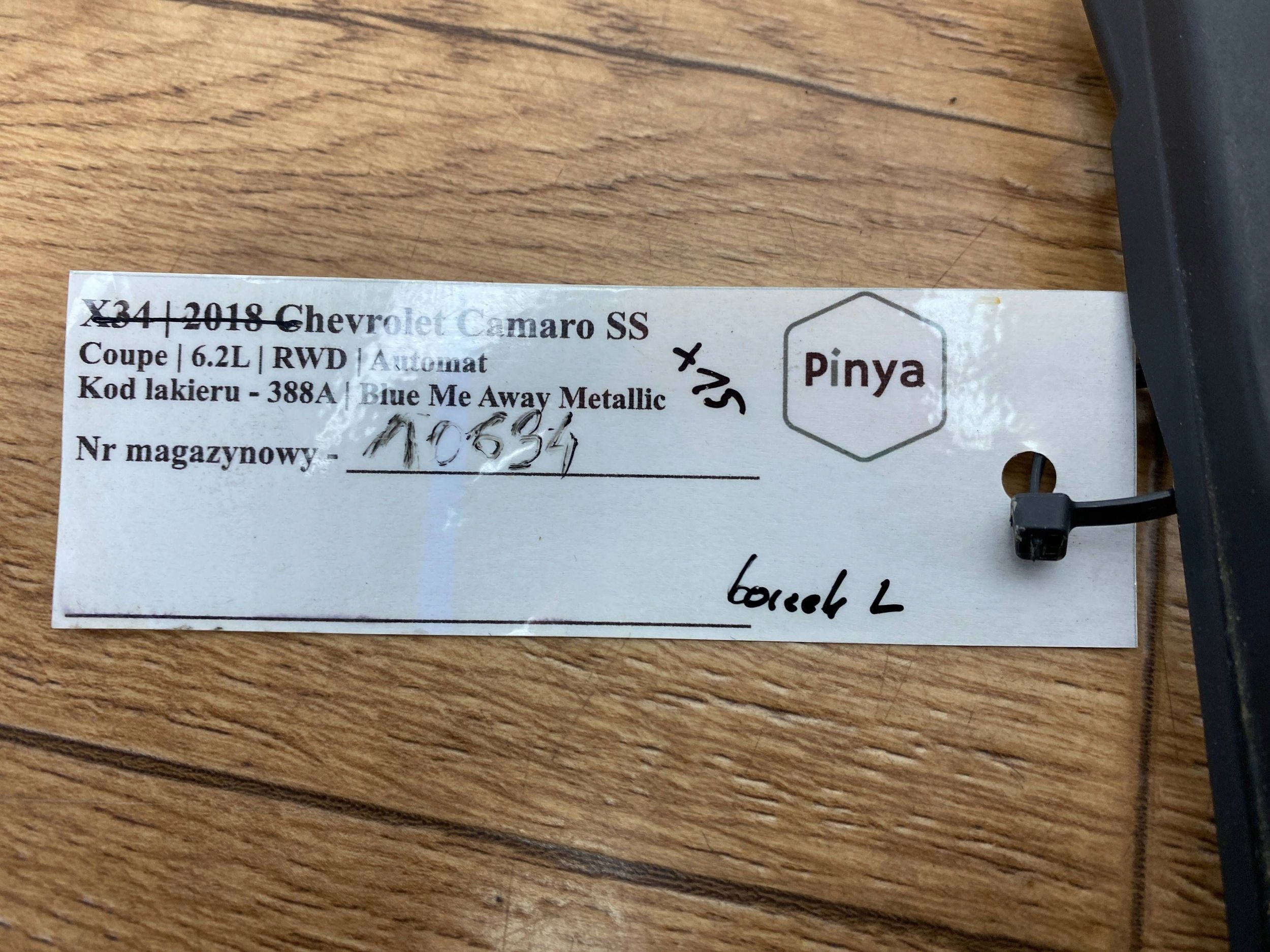 window control switch Chevrolet Camaro 2016+