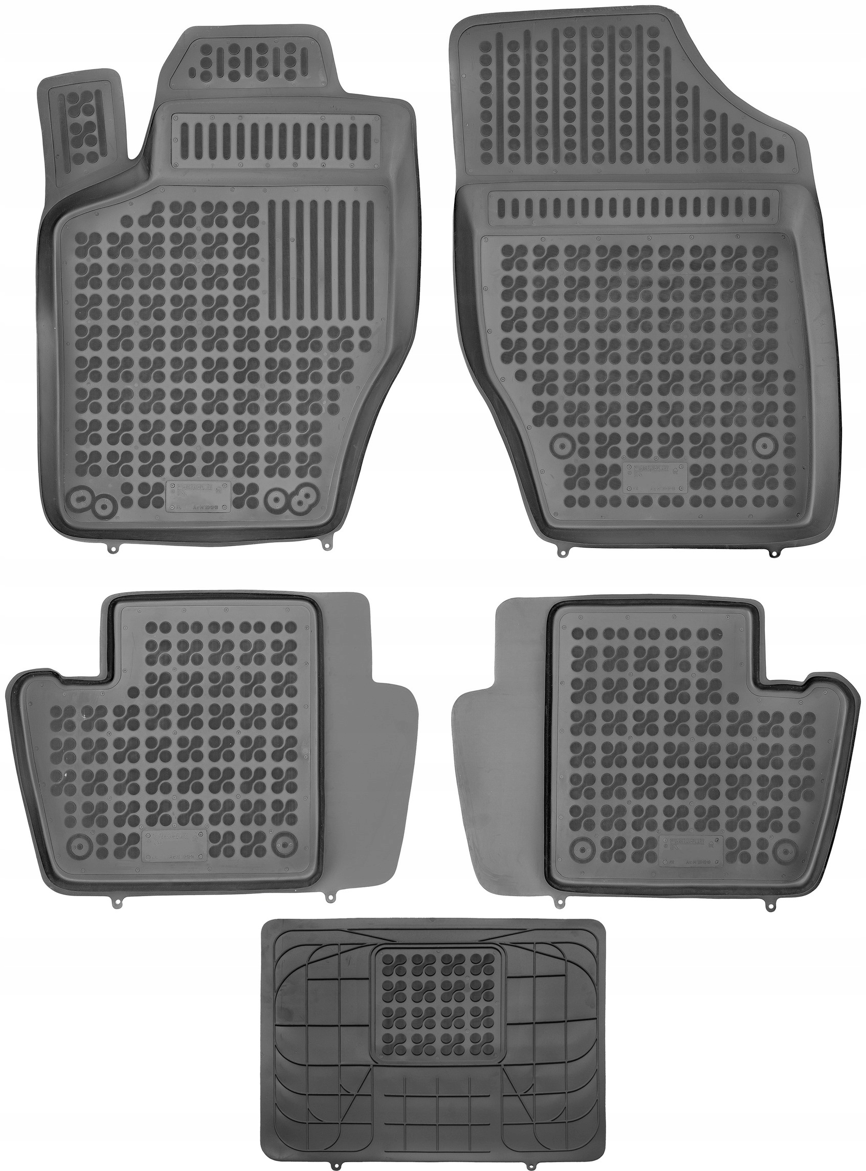 

Peugeot 307 2001-2008 Dywaniki z osłoną