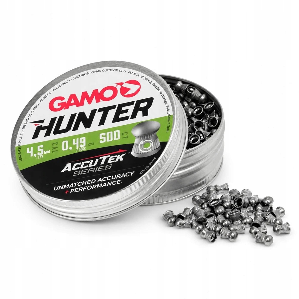 Śrut 4,5 mm Gamo AccuTek Hunter grzybek 500 szt.