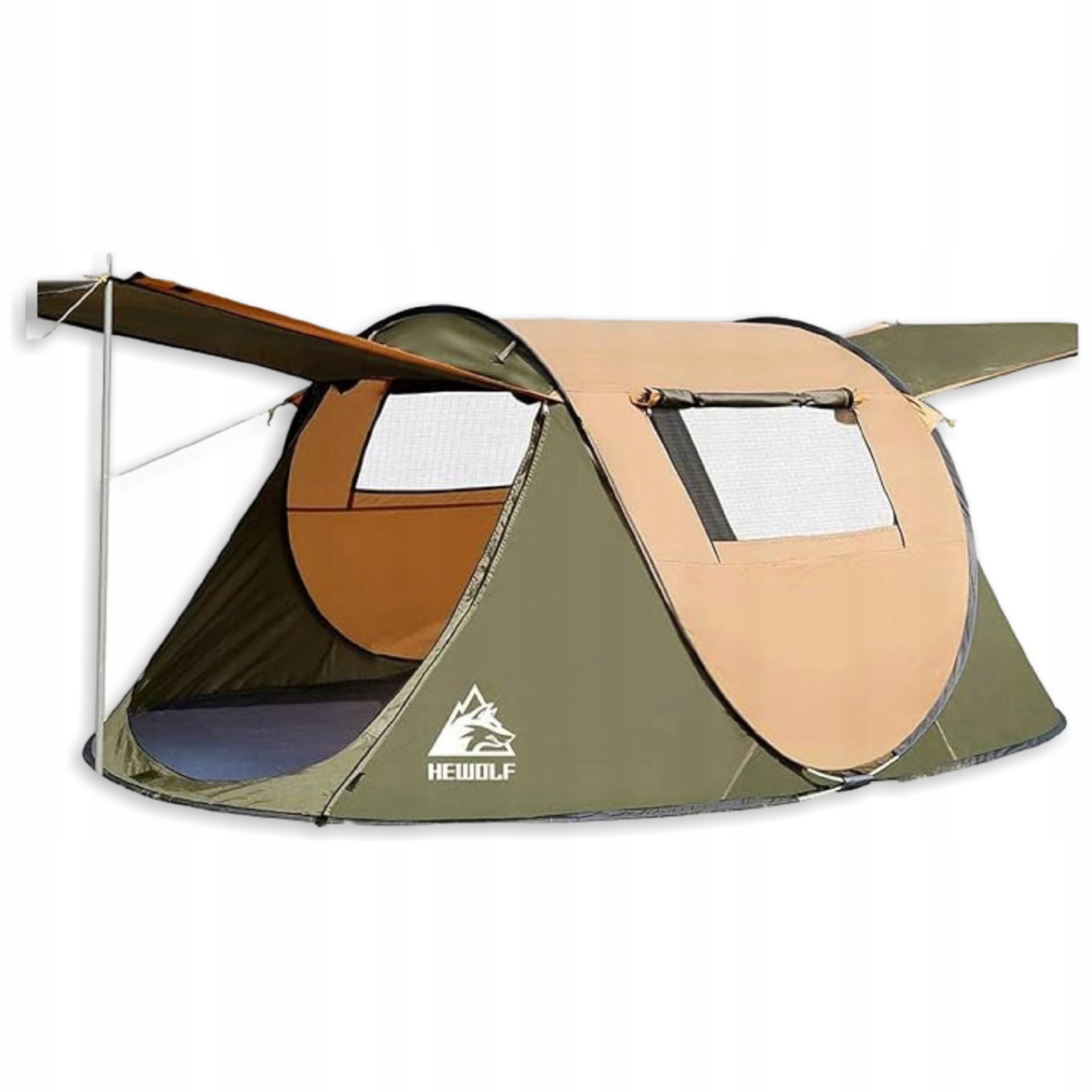 Namiot Samorozkładający Kempingowy Dla 2-3 Osób Ultralekki Ochrona Uv