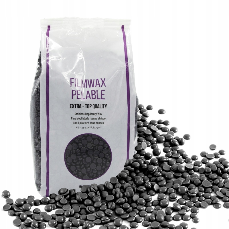 

Filmwax Bezpaskowy wosk czarny dropsy 1kg