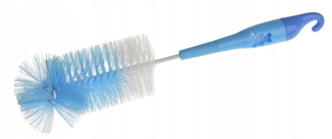 Szczotka do butelek niebieska MIŚ AKUKU