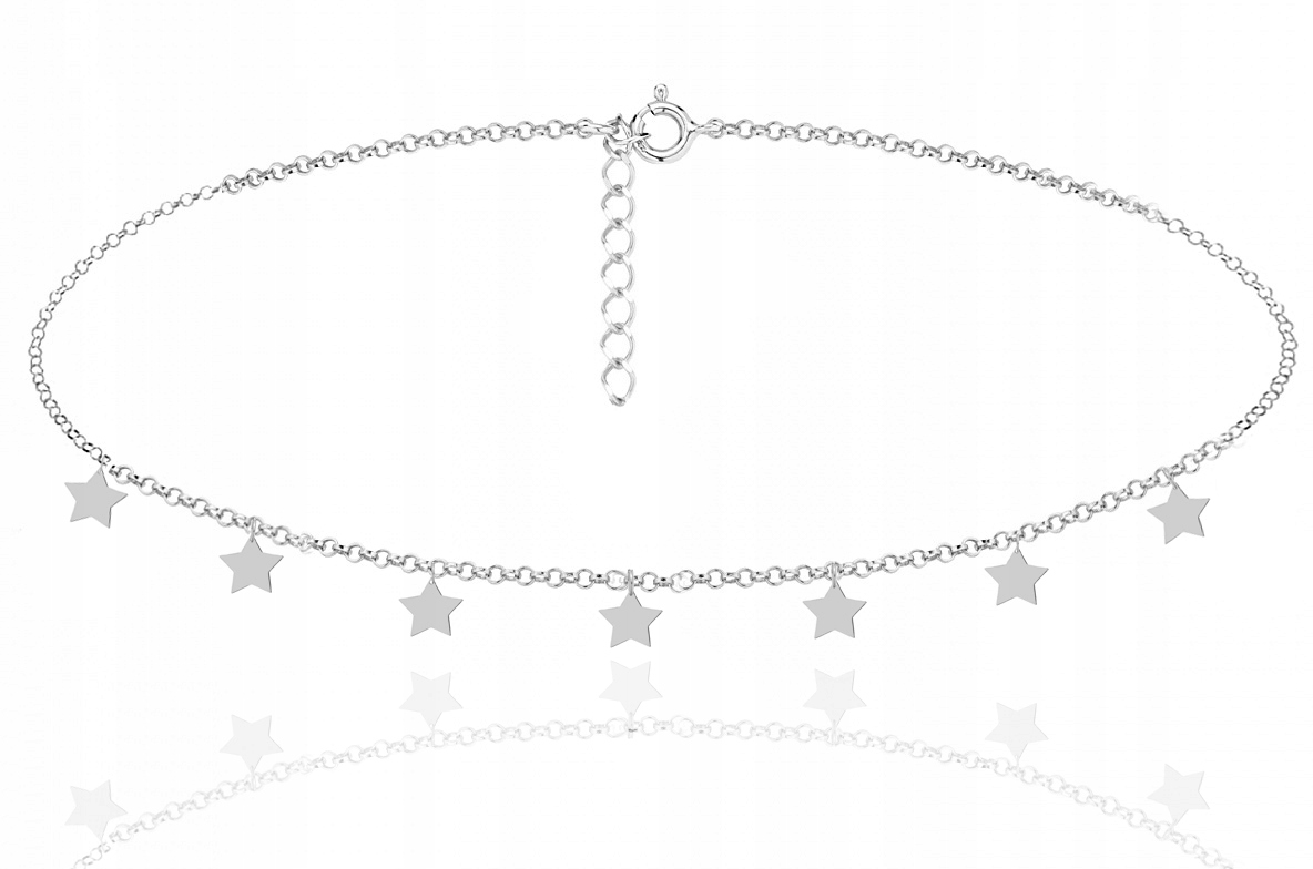

Choker Celebrytka Gwiazdki Gwiazdka Monetki Stars