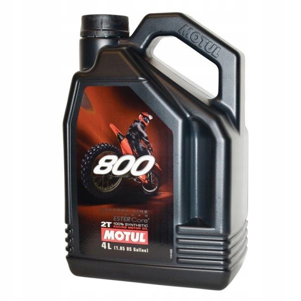 Motul 800 2T Off Road syntetický olej 4 l