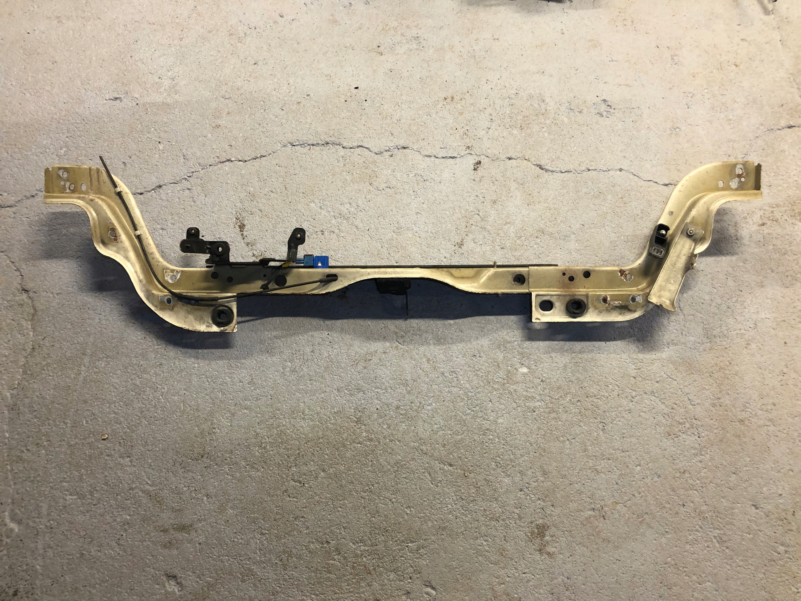 FIAT QUBO pillar sider tension belt upper front