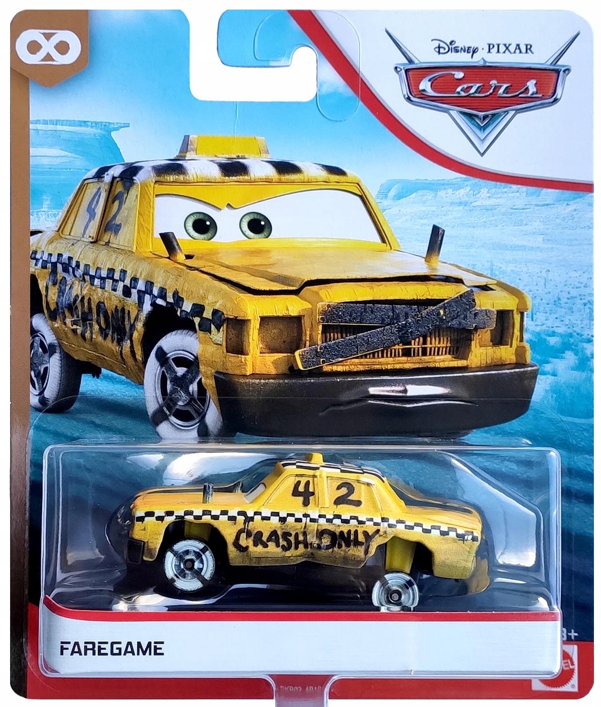 MATTEL CARS AUTA FAREGAME 1:55 NOWY !!!
