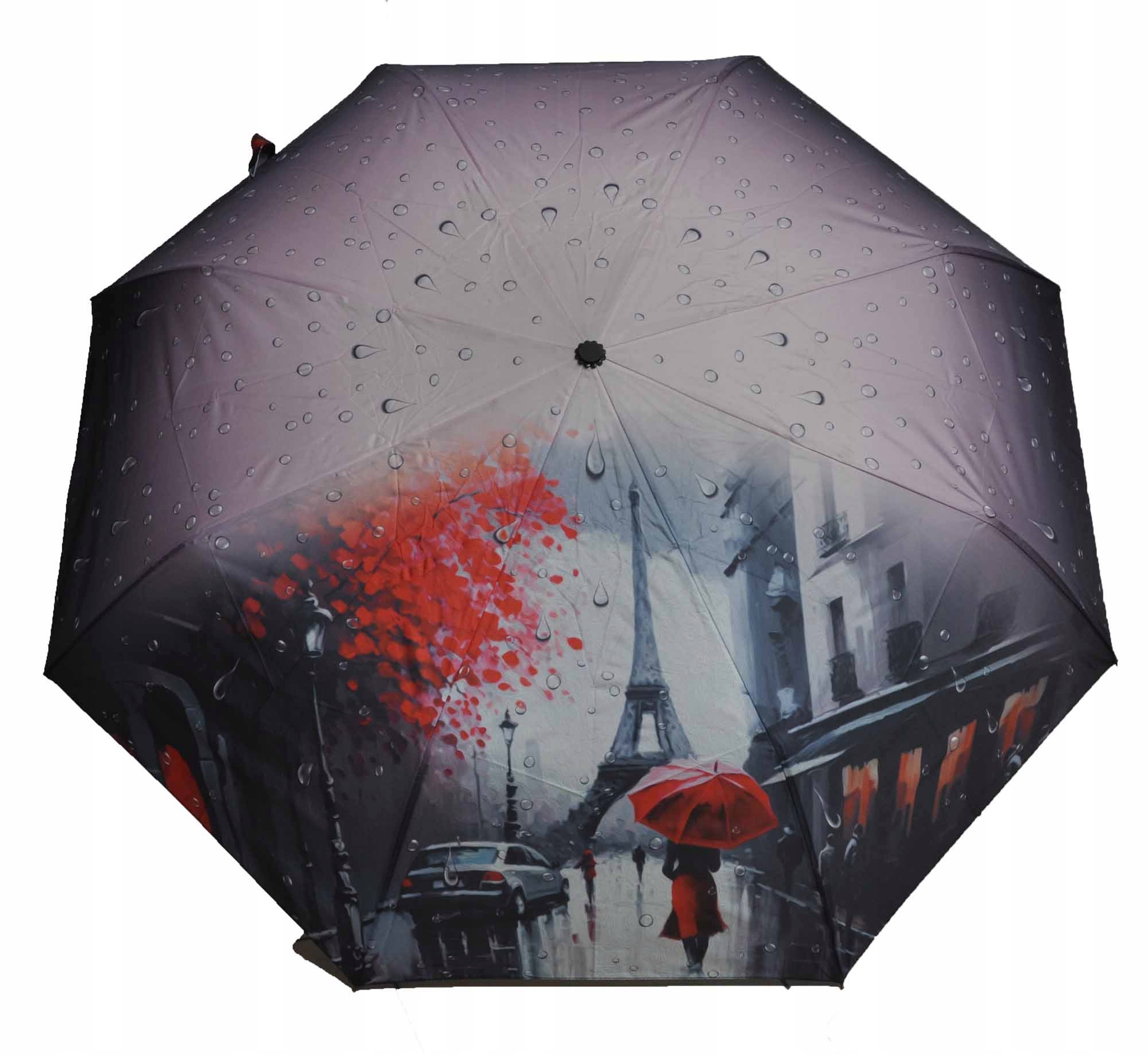 Sada deštník automatický, skládací, s krytem