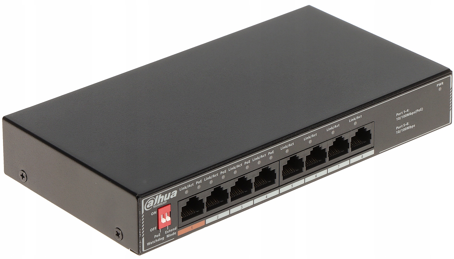 Switch POE SF1008LP 8-portowy Dahua