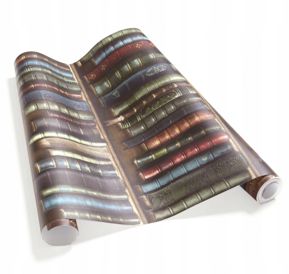 koziel Tapeta Oxford Bookshelf police s knihami 7,68 x 0,53 m 4,07 m2