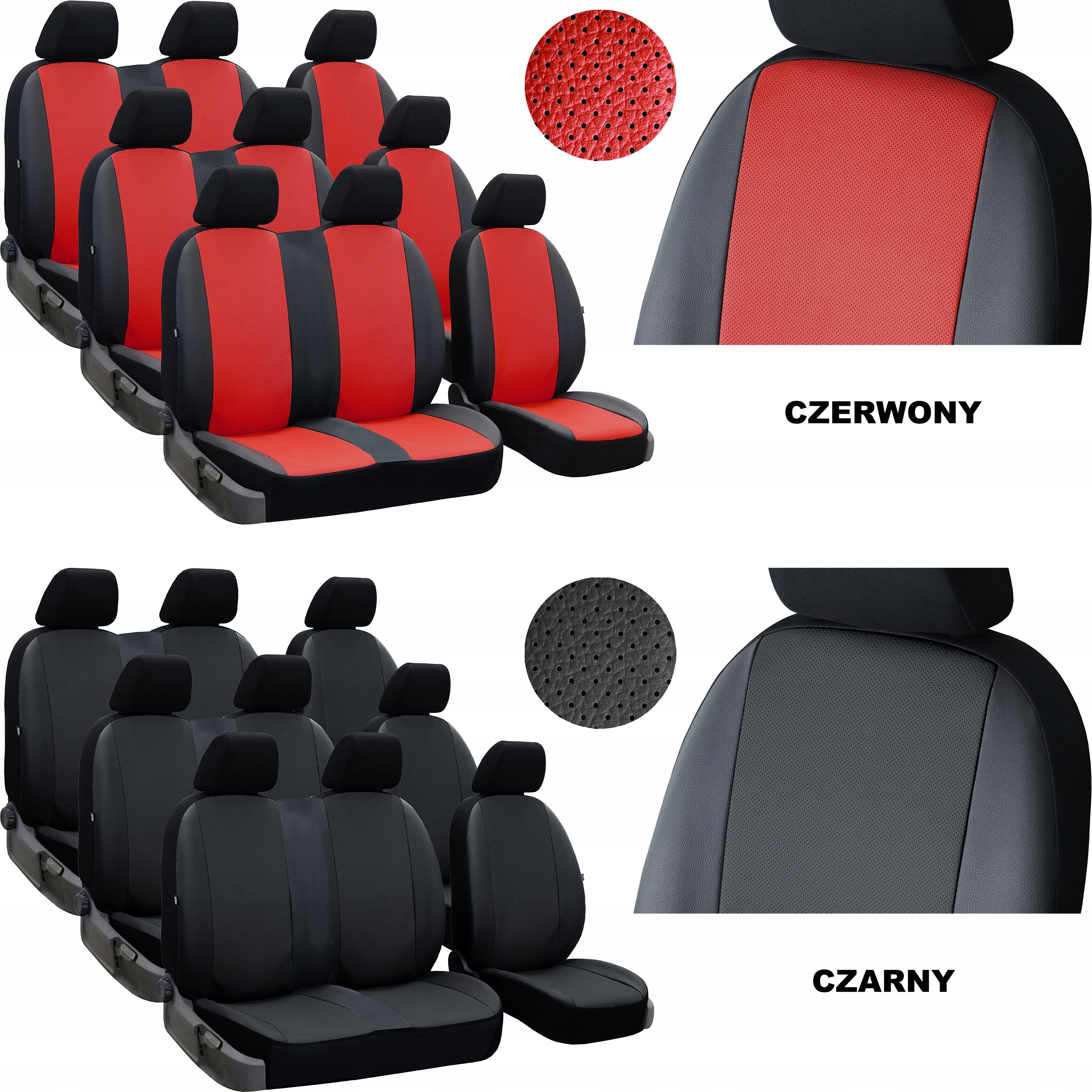 SKÓRZANE POKROWCE MIAROWE TOYOTA PROACE VERSO 2 9m Producent Pok-ter