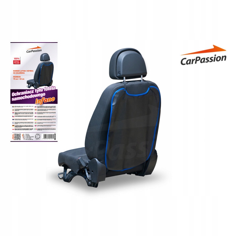 OSŁONA NA TYŁ FOTELA SAMOCHODOWEGO OCHRANIACZ TYŁU Kod producenta 10070