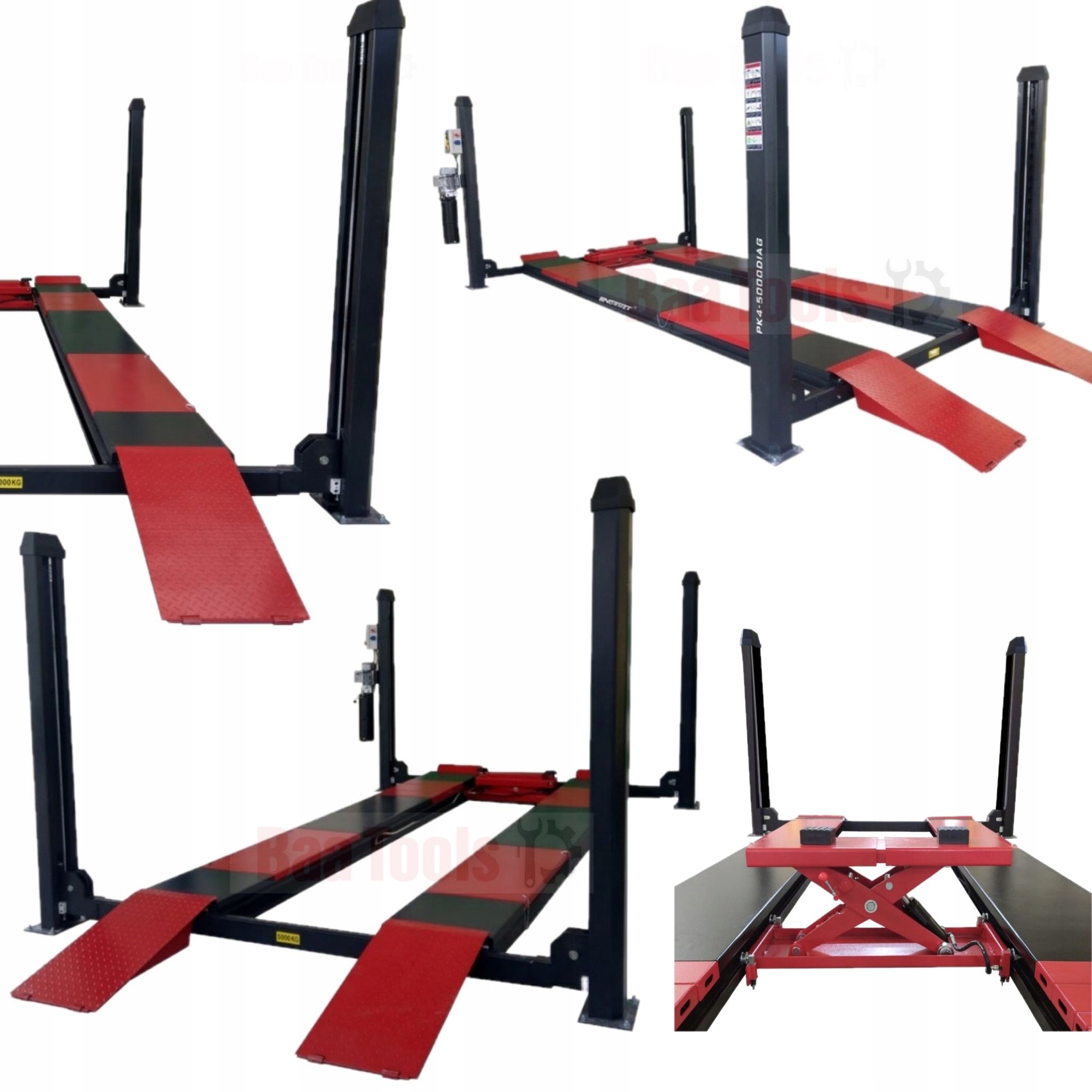 Podnośnik czterokolumnowy NORMET PK4-5000DIAG