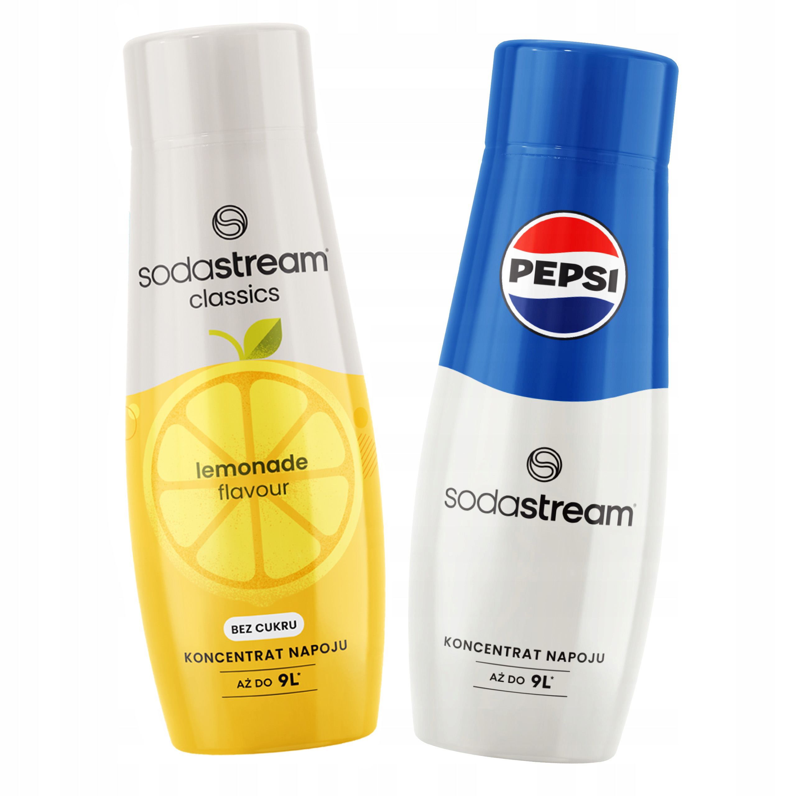Zestaw koncentratów PEPSI + LEMONIADA ZERO SodaStream