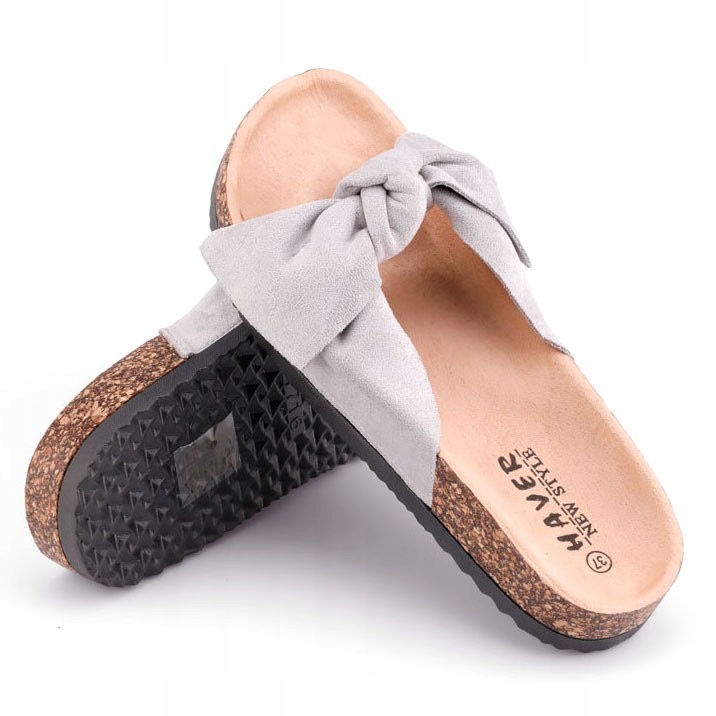 

Klapki jasno szare15 Magoro Jasno szary 36