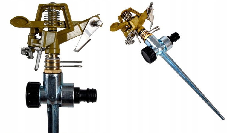 

Zraszacz Ogrodowy Pulsacyjny 700m2 Metalowy Geko