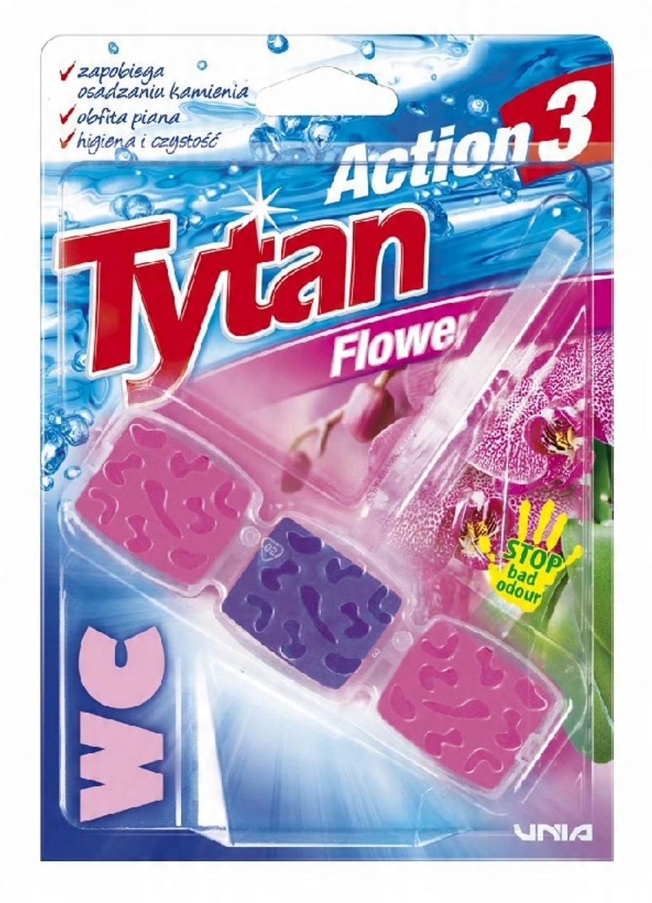 

Kostka toaletowa Wc Tytan Action 3 Flower