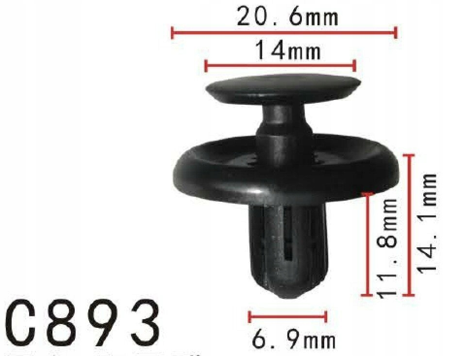 TOYOTA LEXUS SPINKI KOŁKI NADKOLA OSŁONY SILNIKA Producent części Inny