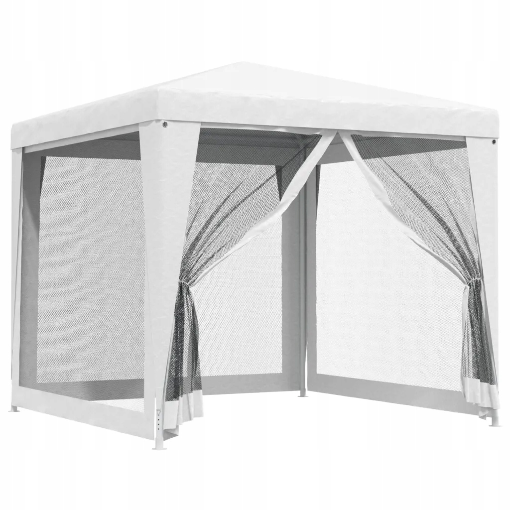 Stan se síťovanými stěnami 2,5x2,5x2,4 m, bílý