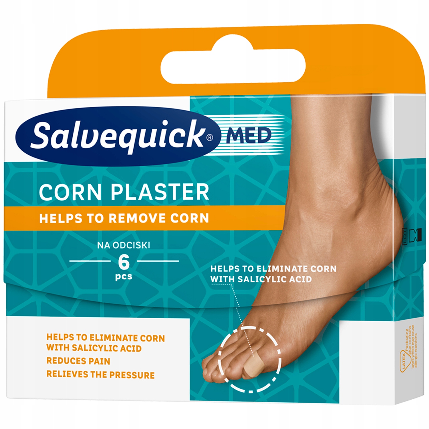

Salvequick plastry Corn plaster 6 szt. na odciski