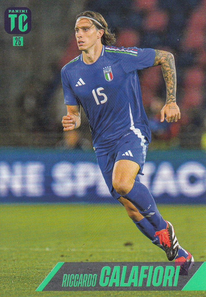 Top Class 2025 Fifa Base Card Riccardo Calafiori 25