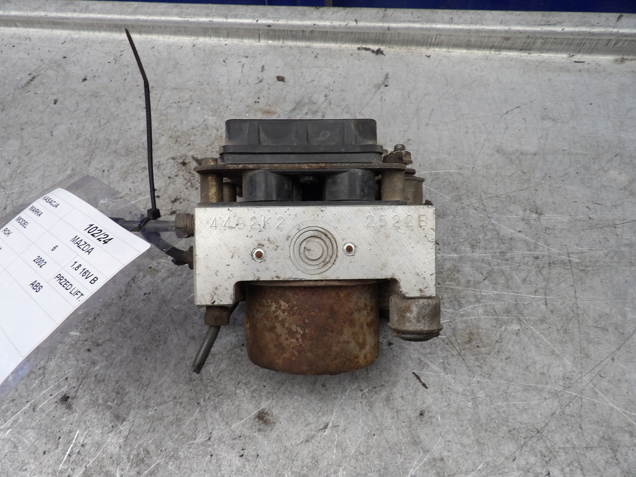 MAZDA 6 UND PUMPE ABS 1,8B