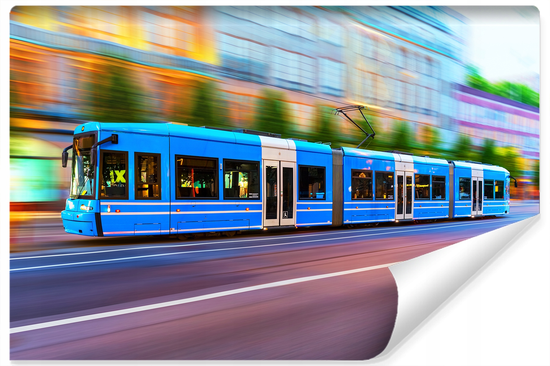 

Fototapeta 3D Tramwaj Miasto dla Młodzieży 90x60