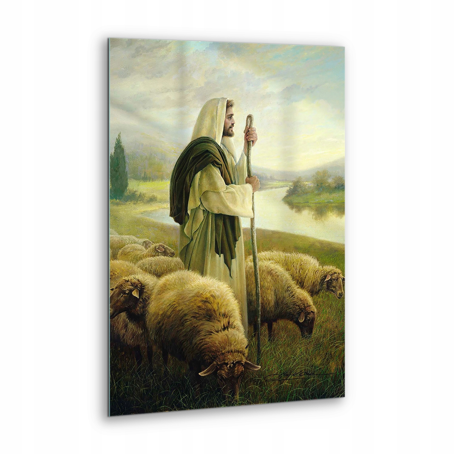 Foto-Obraz Sklo Ježíš dobrý Pastýř
