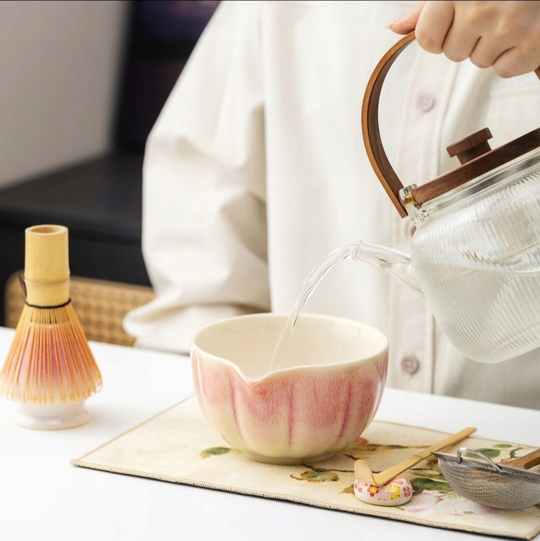 Dovanų matcha rinkinys su japoniškais priedais startui