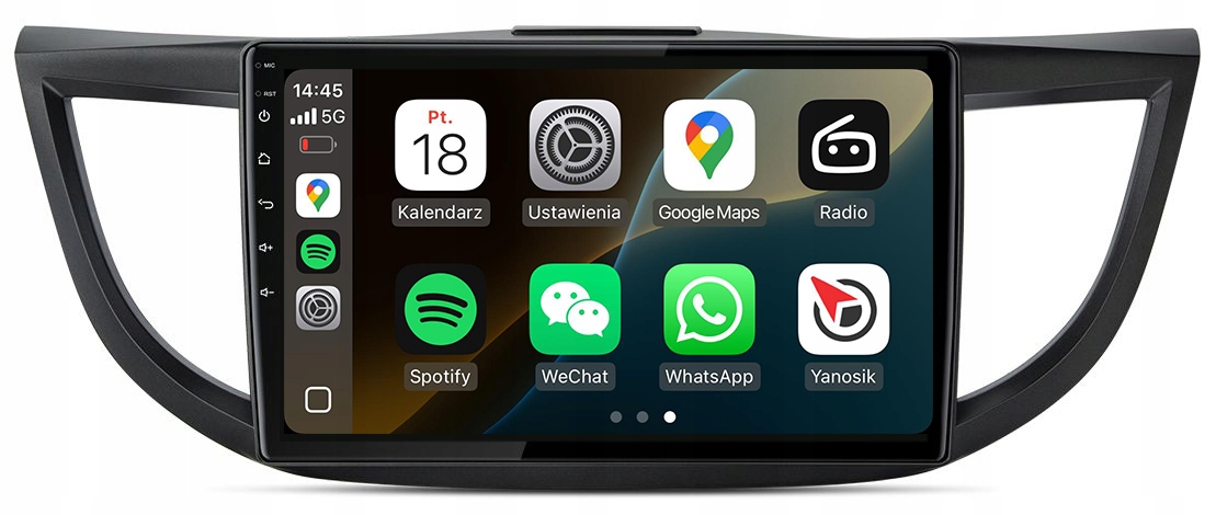 Honda Cr-v Rádio Navigace Android Apple Carplay Duduauto
