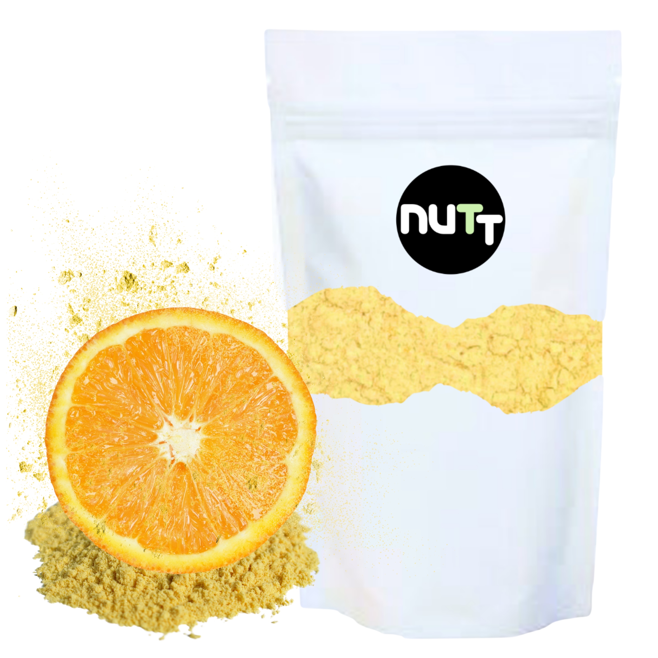 Pomarańcza Liofilizowana Proszek 500g drobny Pomarańczowy Klasa A nutt